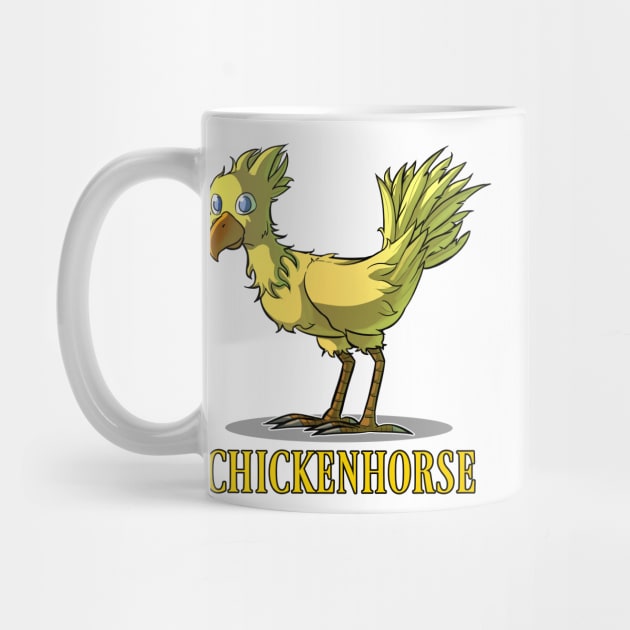 Chocobo Chickenhorse by JenEric Eric